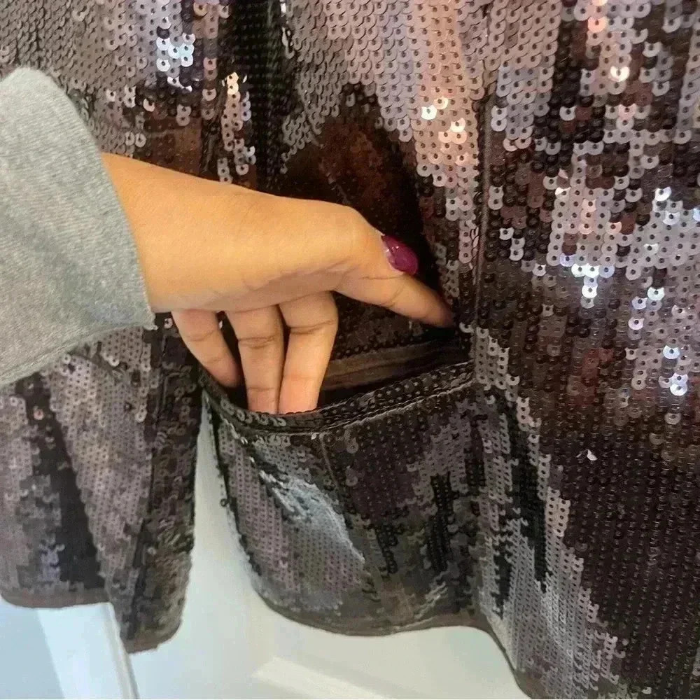 Sequins Blazer By Chico’s - Picture 5 of 11